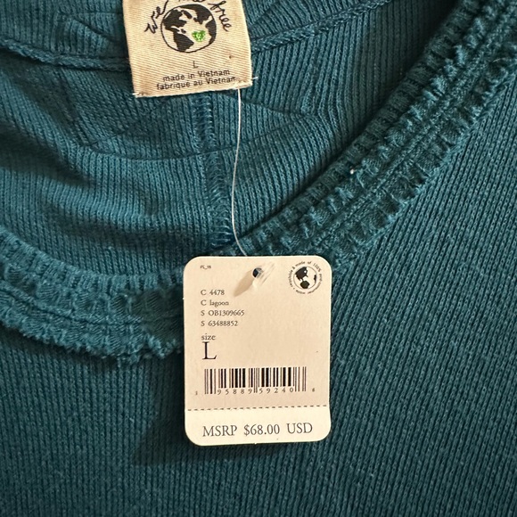 NWT we the free Large long sleeve - Picture 3 of 5